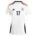 Echipament fotbal Germania Florian Wirtz #17 Tricou Acasa European 2024 maneca scurta